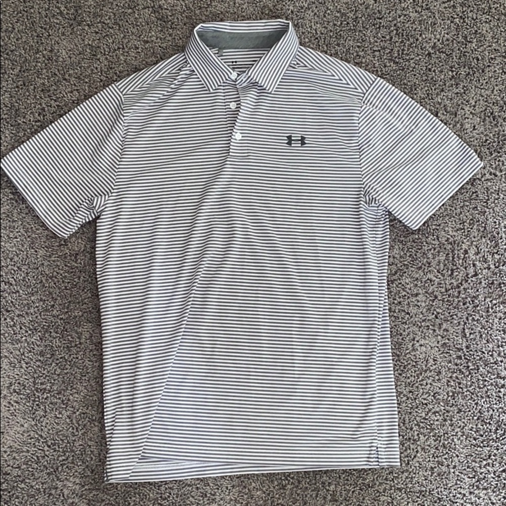 Under Armor Stripped Polo